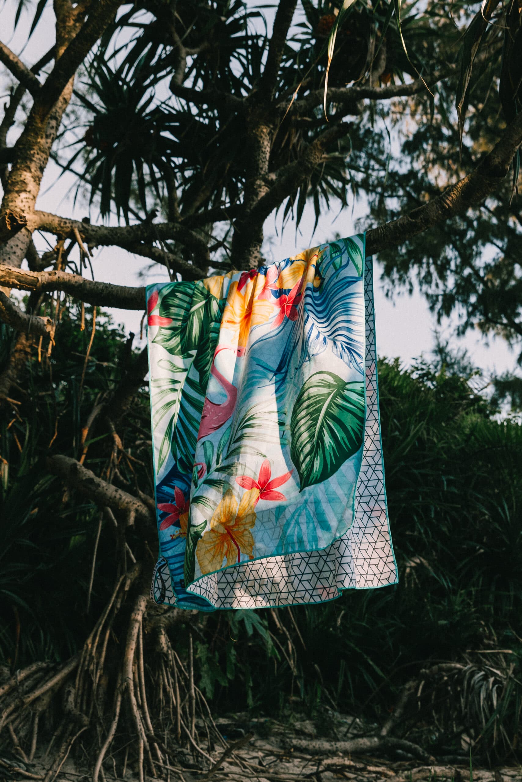 Flamingo Paradise Beach Towel 4