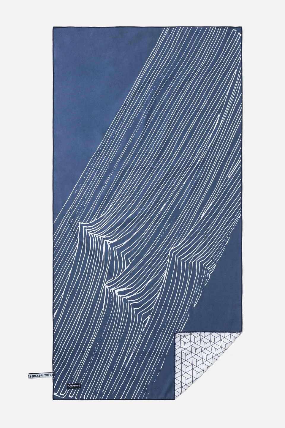 Blue Ocean Beach Towel 1
