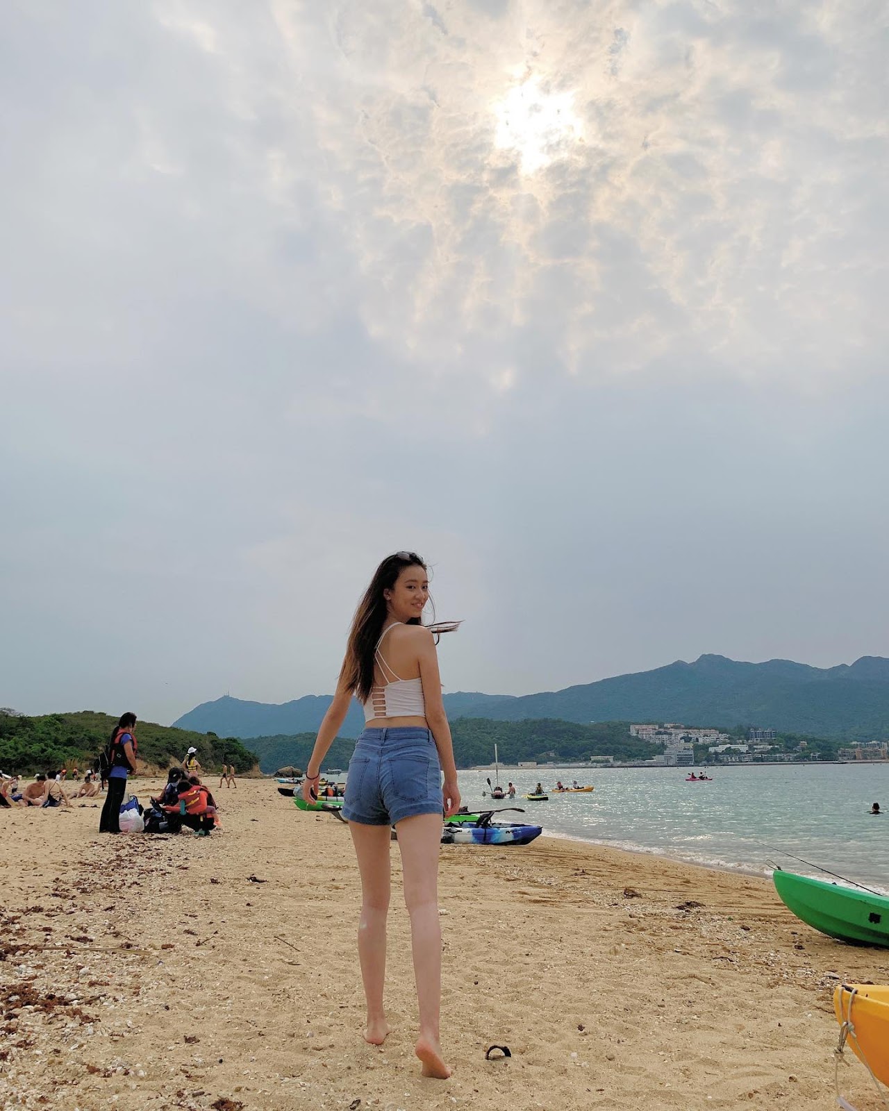 西貢海岸線獨木舟風景