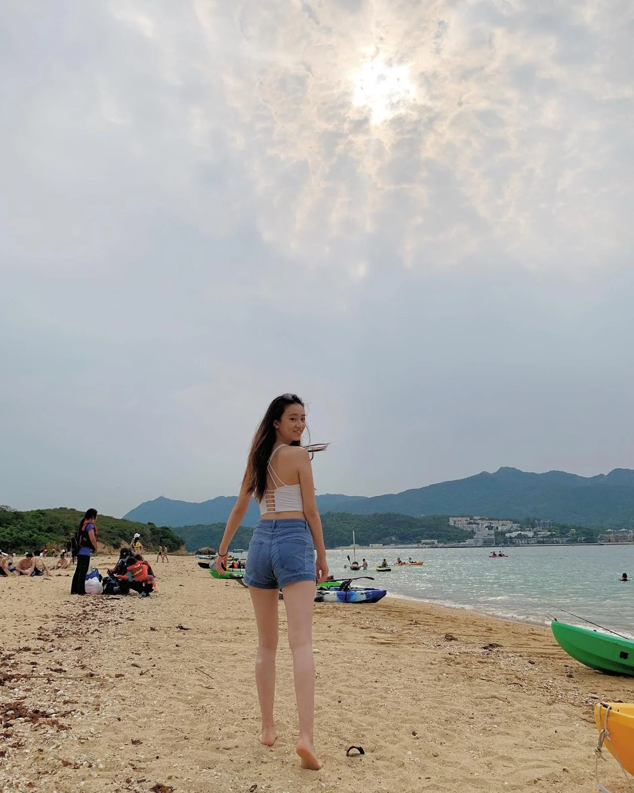 西貢海岸線獨木舟風景