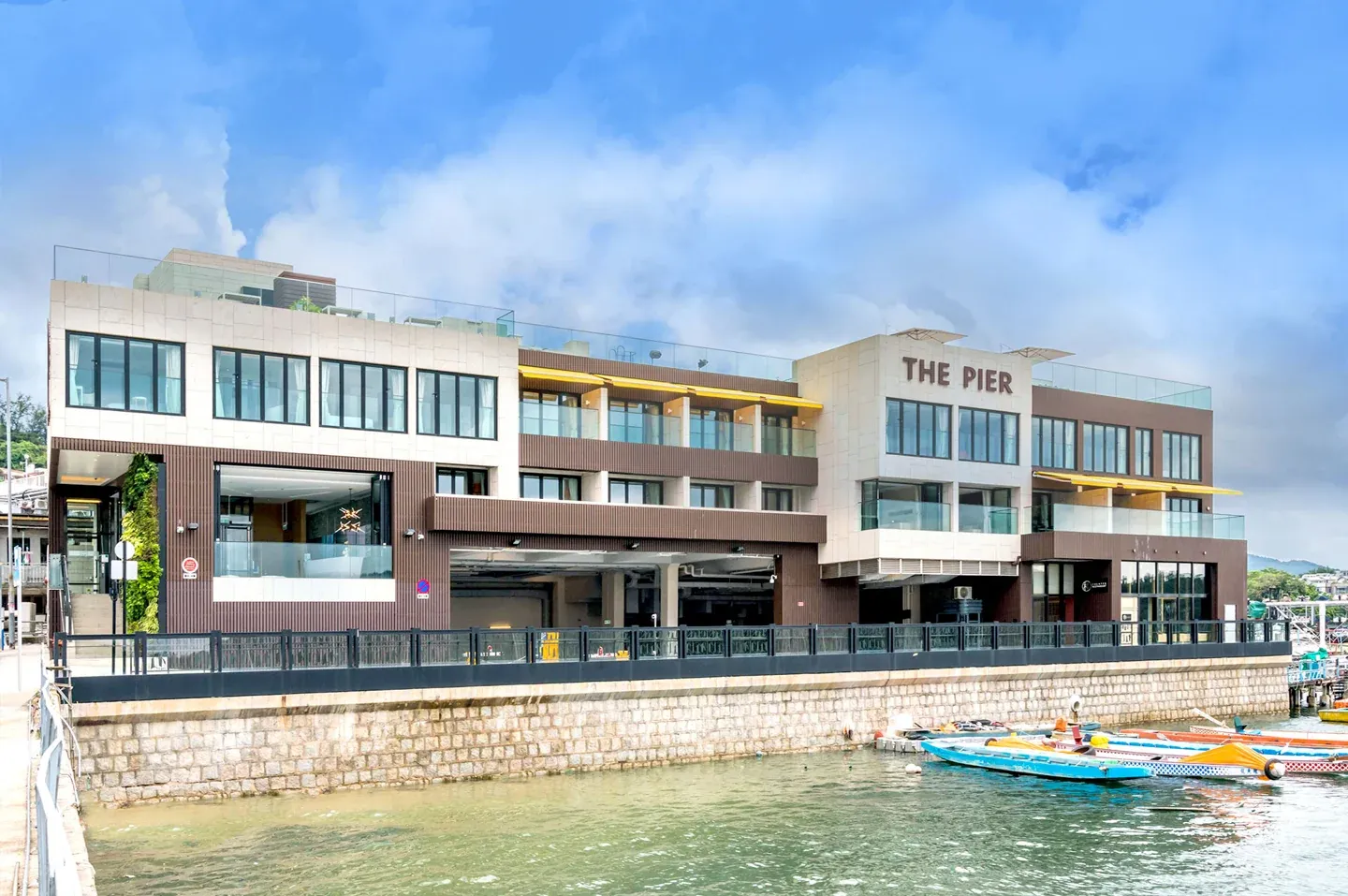 The Pier Hotel on the Pak Sha Wan waterfront